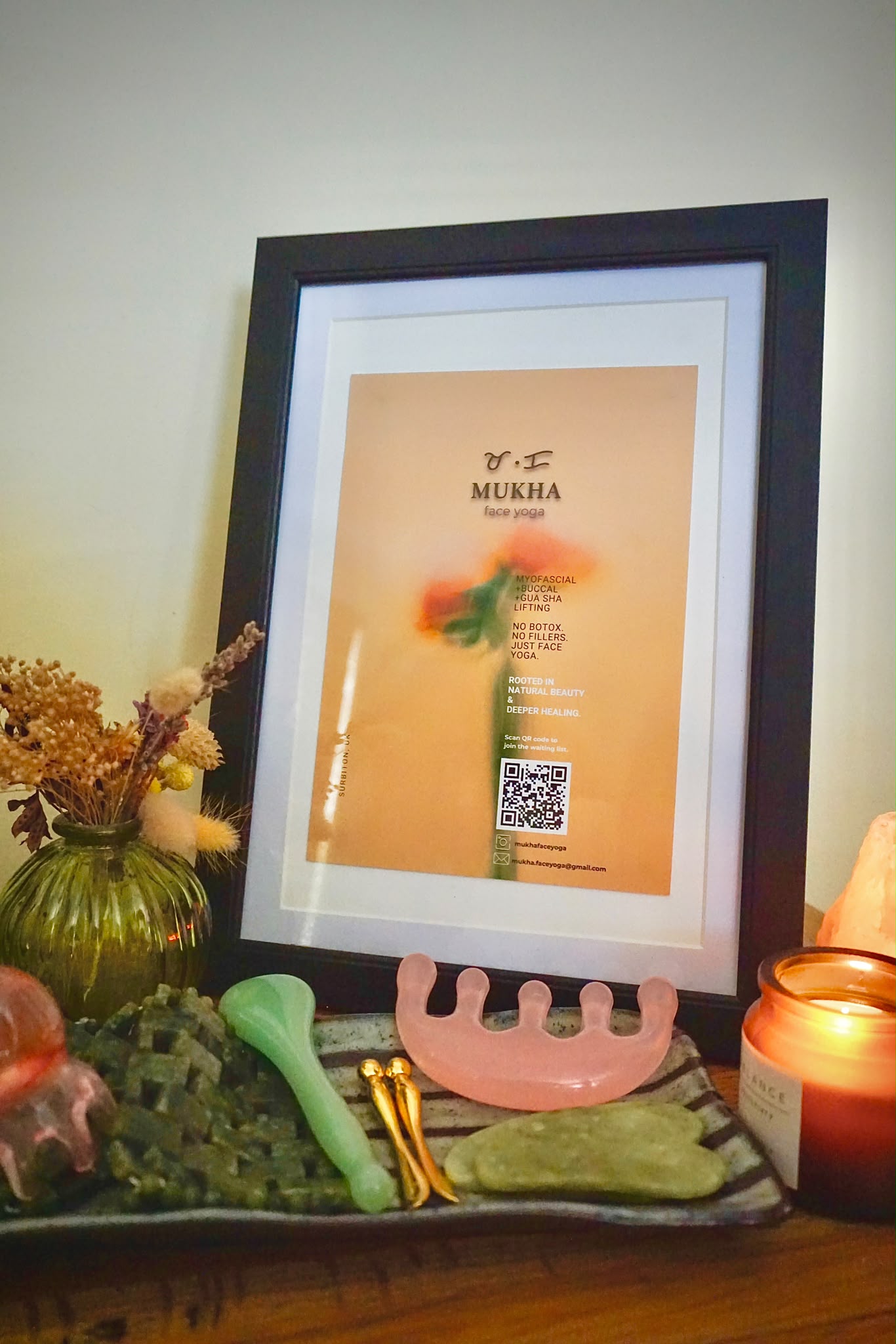 Mukha holistic facial therapy treatment in Surbiton Surrey