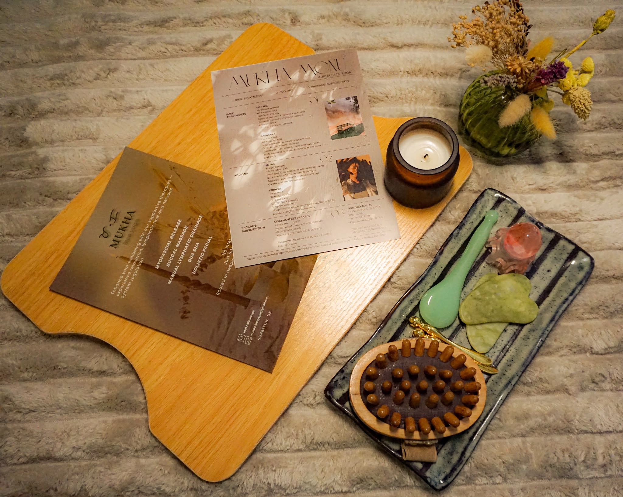 Mukha holistic facial therapy treatment in Surbiton Surrey