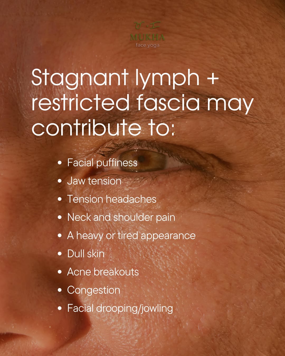 Mukha lymphatic facial treatment