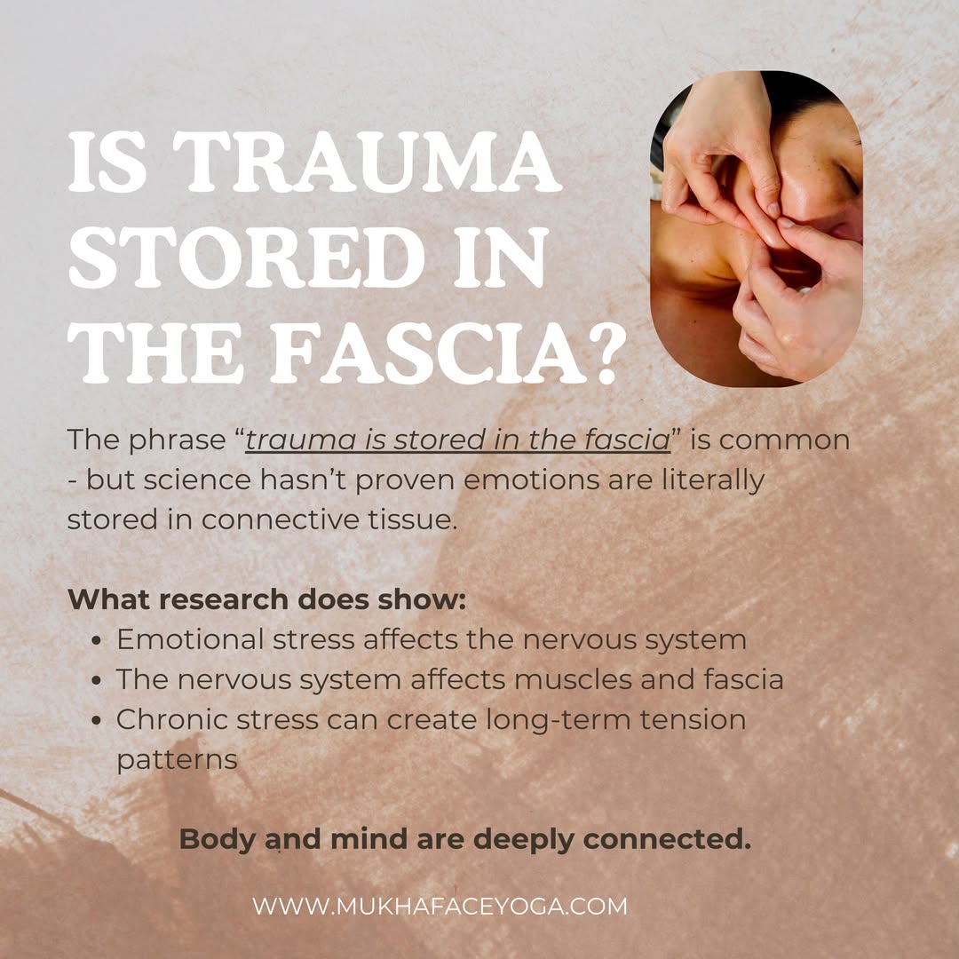 Is trauma stored in the fascia