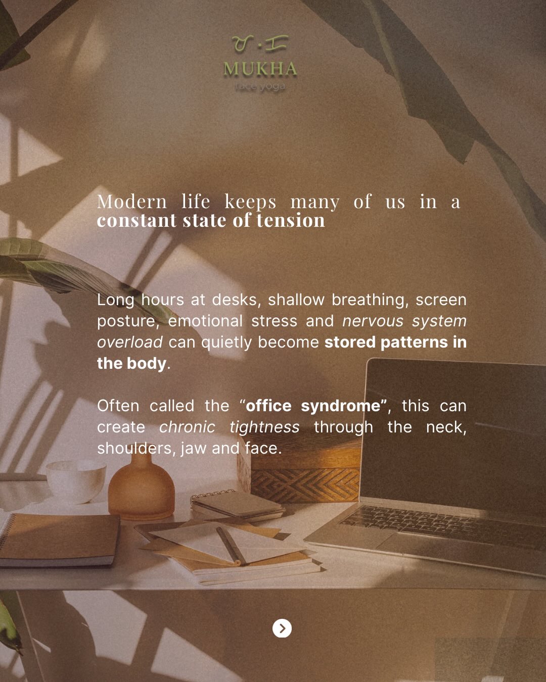 Modern life keeps many of us in constant tension