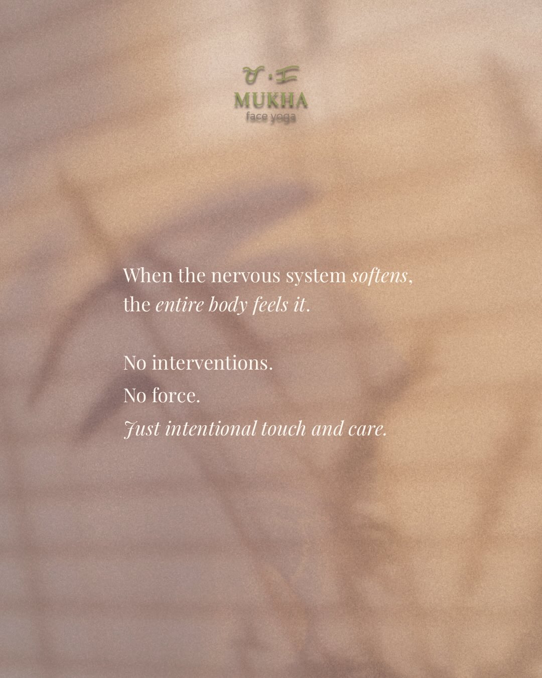 When the nervous system softens